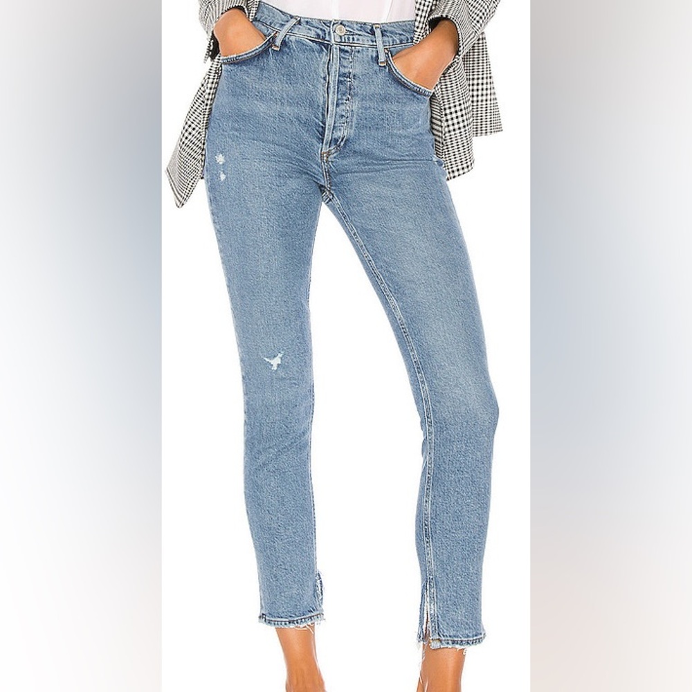AGOLDE Nico High Rise Slim Jeans
